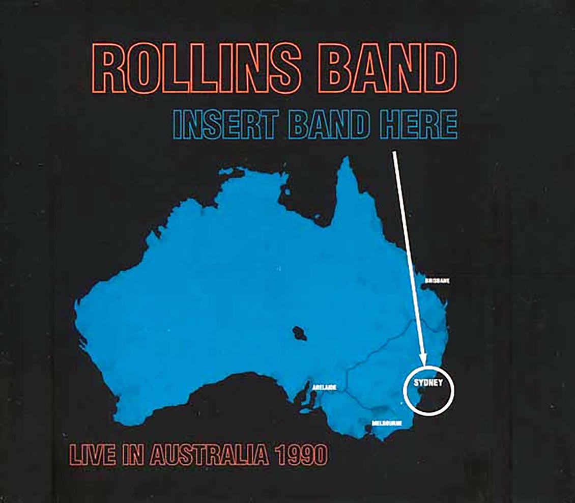 Rollins Band - Insert Band Here: Live In Australia 1990 Music CD