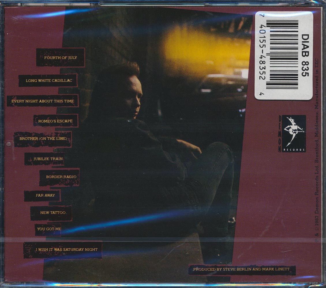 Dave Alvin - Every Night About This Time Music CD