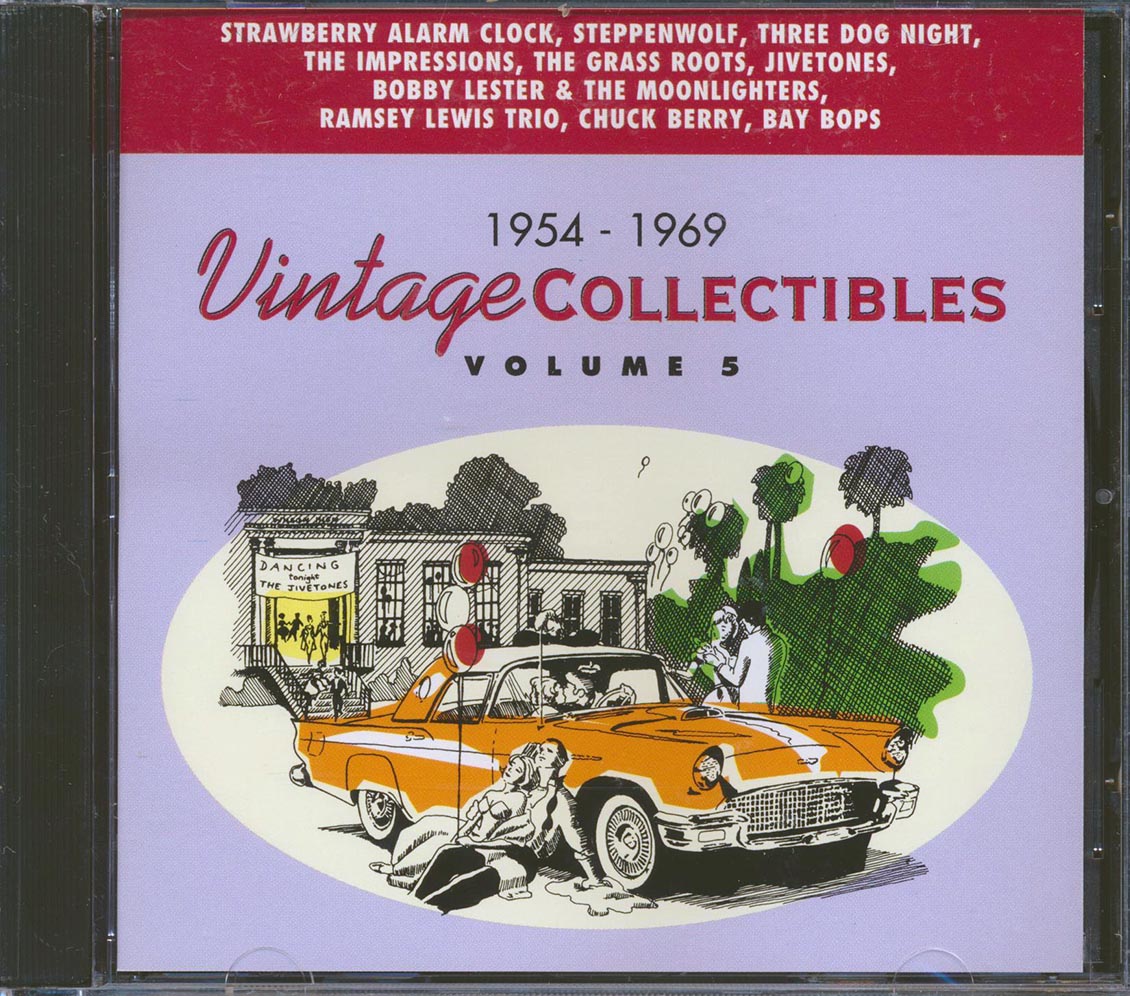 Three Dog Night, Steppenwolf, Impressions, Jivetones, Etc. - Vintage Collectibles 1954-1969 Volume 5 Music CD