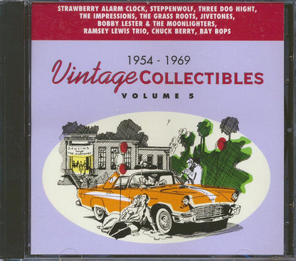 Three Dog Night, Steppenwolf, Impressions, Jivetones, Etc. - Vintage Collectibles 1954-1969 Volume 5 Music CD