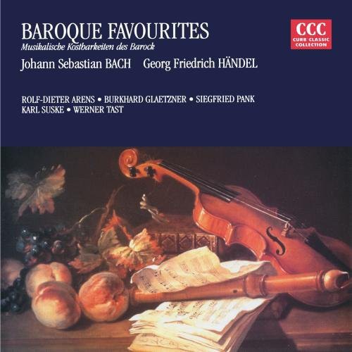 the album cover for Various Artists - Baroque Favourites / Various