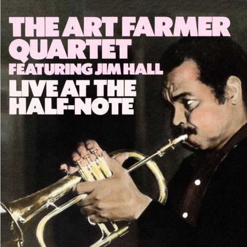 the album cover for Art Farmer - Live at the Half Note