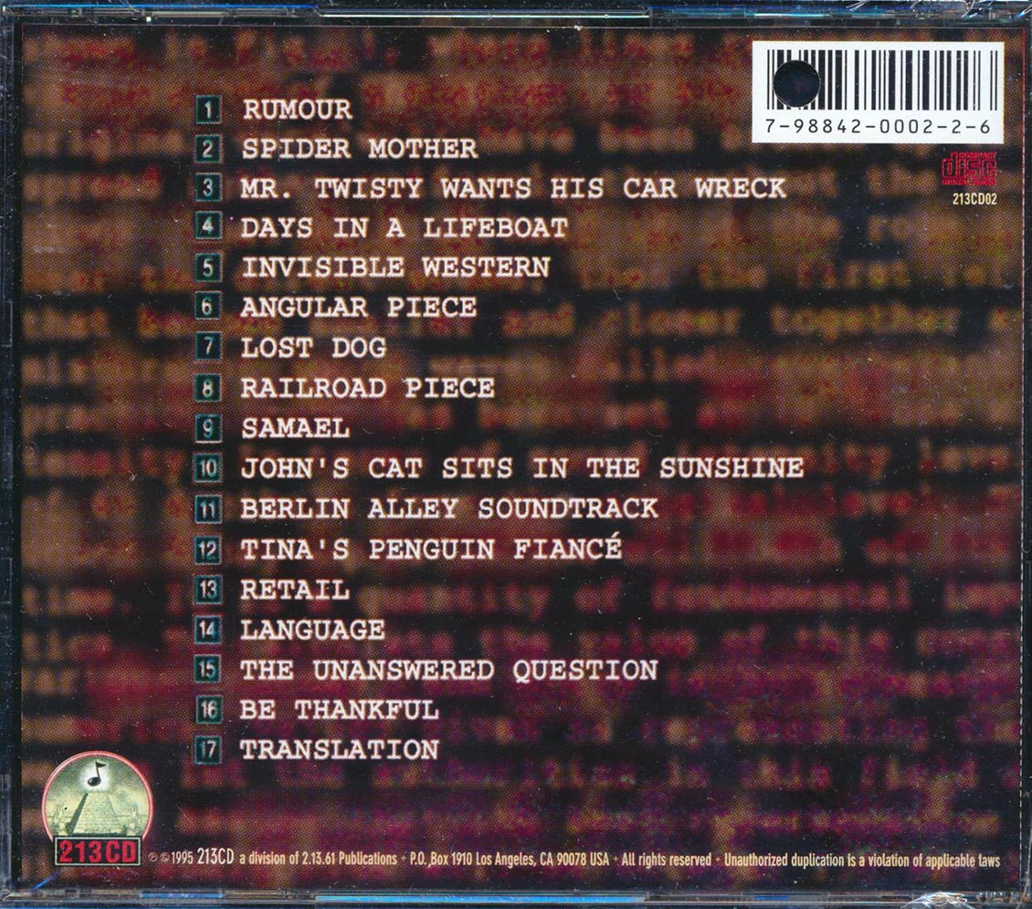 Chris Haskett - Language (marked/ltd stock) Music CD