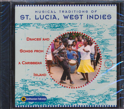 Various Musical Traditions Of St Lucia West Indies Dances And Songs From A Caribbean Island marked/ltd stock Music CD
