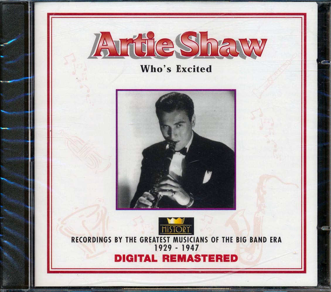 Artie Shaw - Who's Excited (40 tracks) (2xCD) Music CD