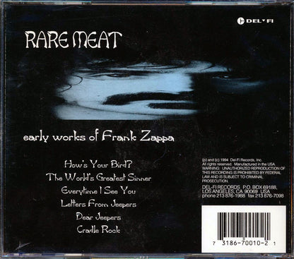 Rare Meat - Early Works Of Frank Zappa Music CD