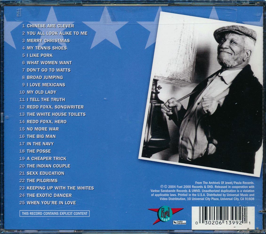 Redd Foxx - Redd Foxx For President (marked/ltd stock) Music CD