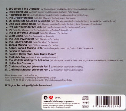 Stan Freberg - The Master Satirist (21 tracks) (remastered) Music CD