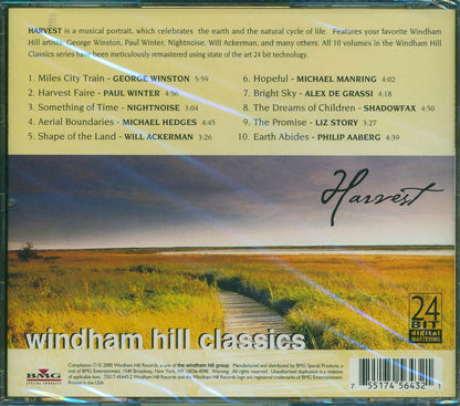 George Winston, Paul Winter, Nightnoise, Etc. - Harvest Music CD