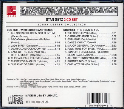 Stan Getz - With European Friends + The Song Is You (2xCD) Music CD