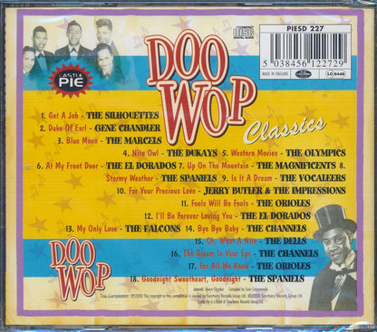 Gene Chandler, The Marcels, Jerry Butler & The Impressions, The Dells, The Silhouettes, Etc. - Doo Wop Classics Music CD