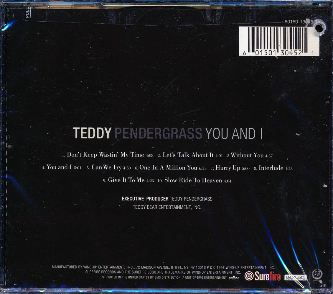 Teddy Pendergrass - You And I (marked/ltd stock) Music CD