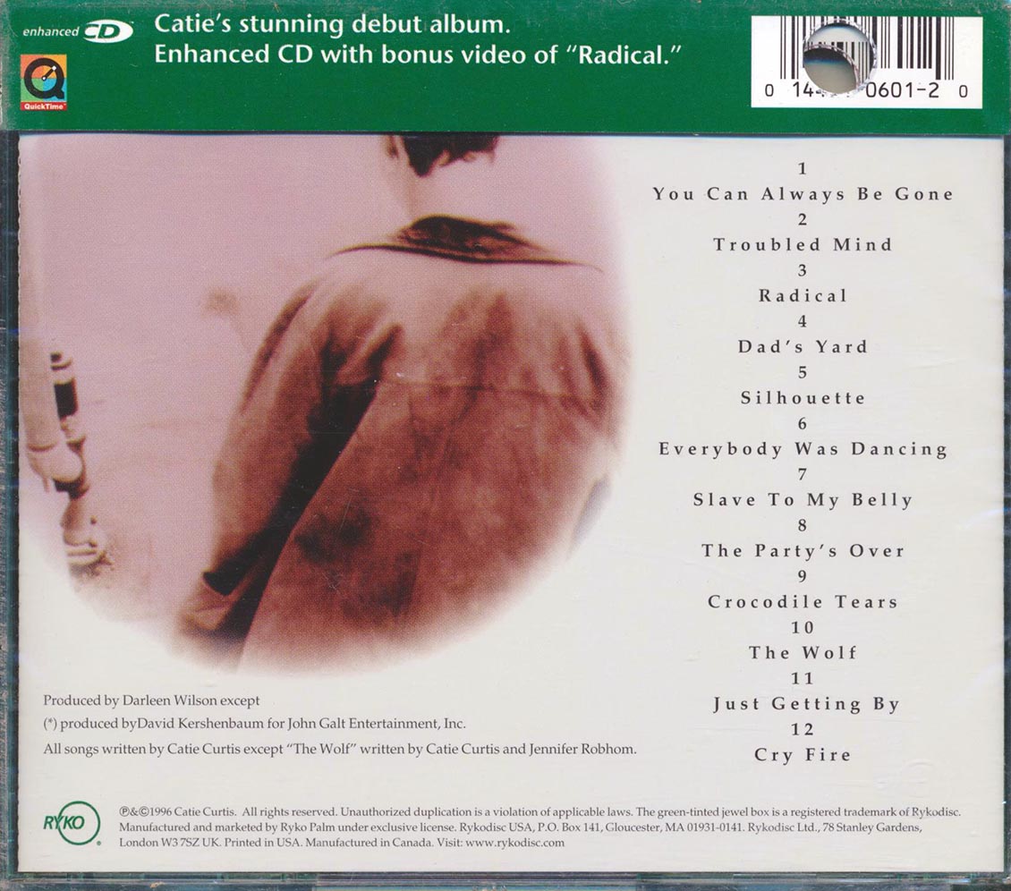 Catie Curtis - Truth From Lies (incl. large booklet) Music CD