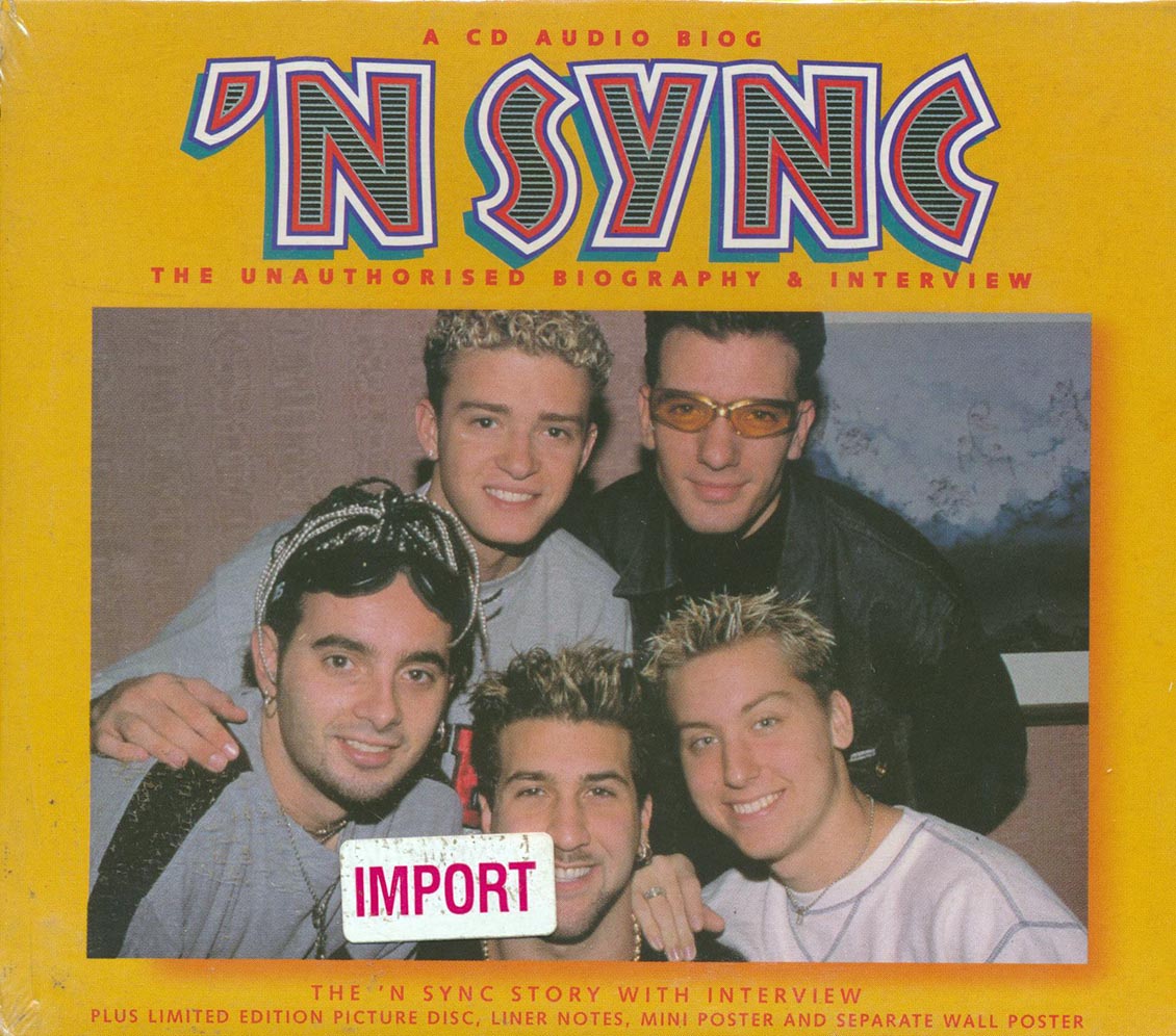 Nsync The Unauthorised Biography & Interview incl large booklet Music CD