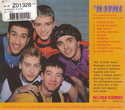 Nsync - The Unauthorised Biography & Interview (incl. large booklet) Music CD