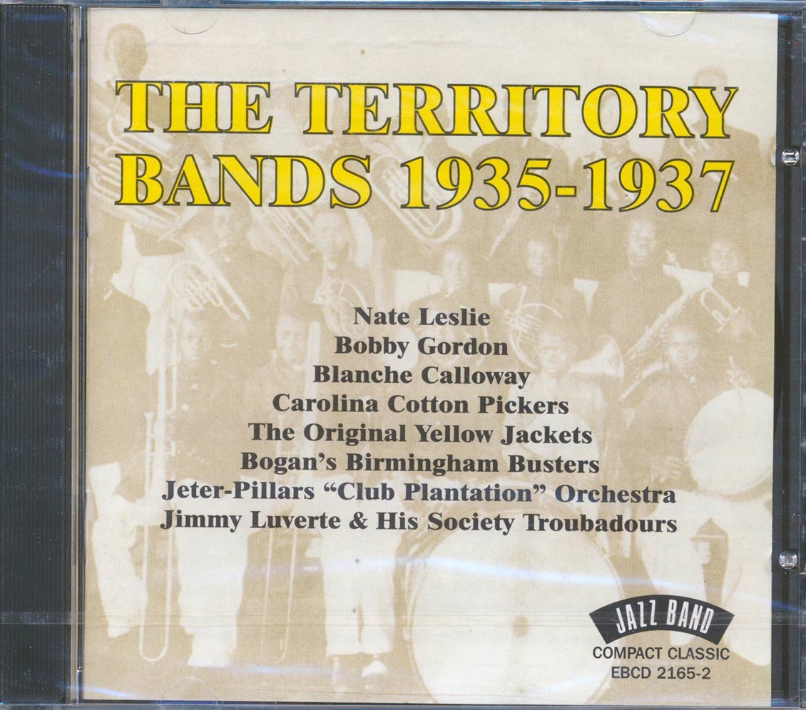 Nate Leslie, Bobby Gordon, Blanche Calloway, Etc. - The Territory Bands 1935-1937 Music CD