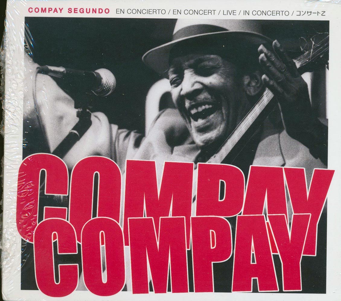 Compay Segundo - Compay Compay: En Concierto (2xCD) (deluxe 3-fold digipak) Music CD