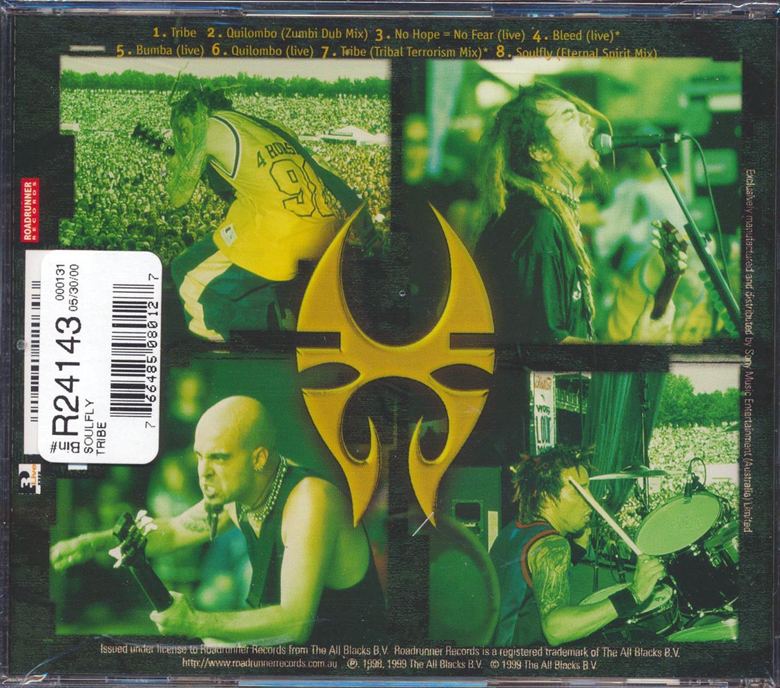 Soulfly - Tribe: Australian Special Tour Edition Music CD