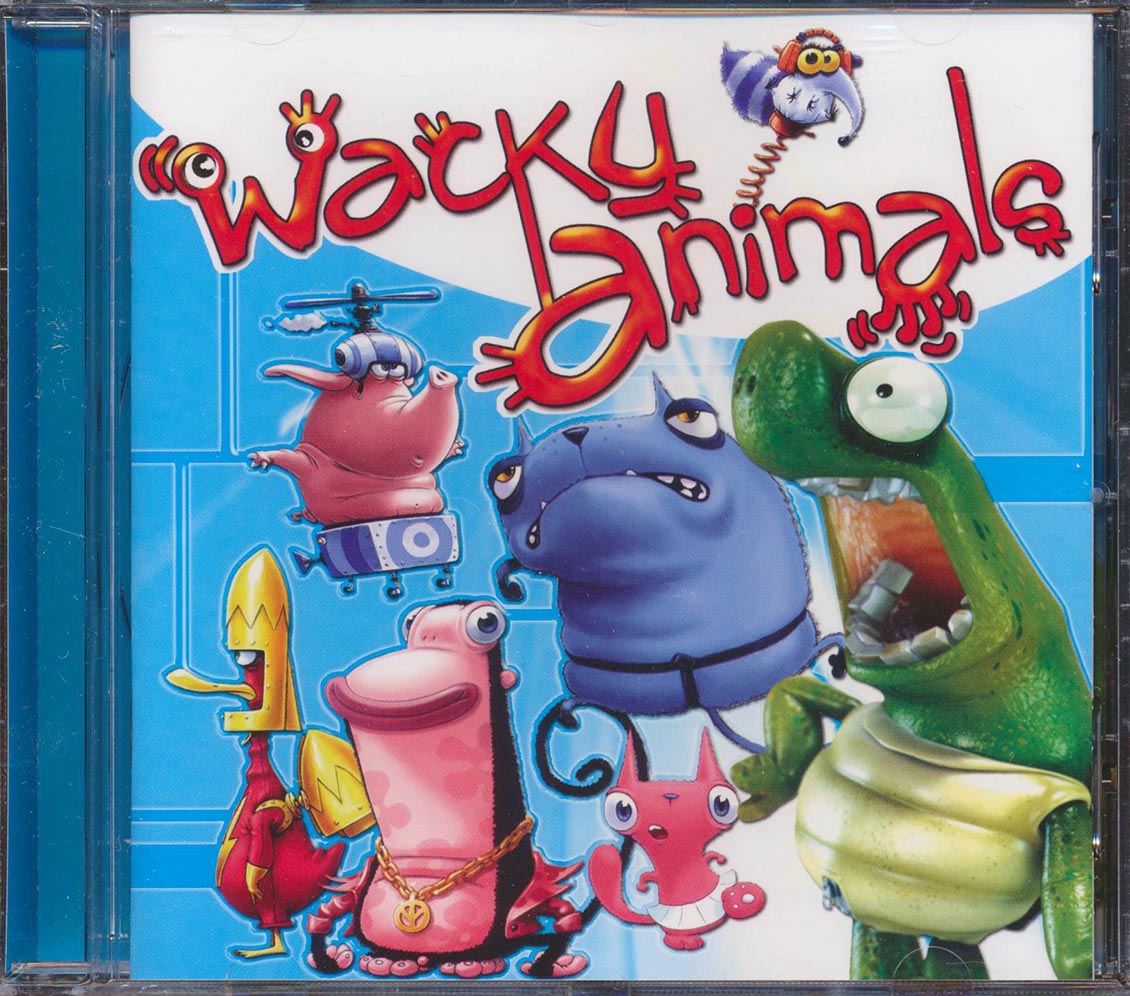 Mickael The Turtle, Monkey Family, Easy Duck & Easy Pig, Etc. - Wacky Animals Music CD