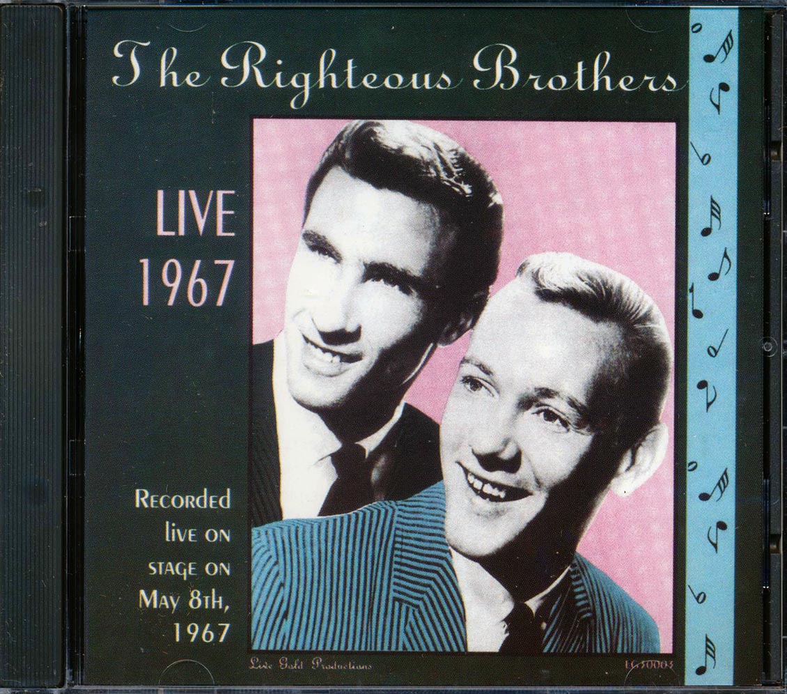 The Righteous Brothers - Live 1967 Music CD