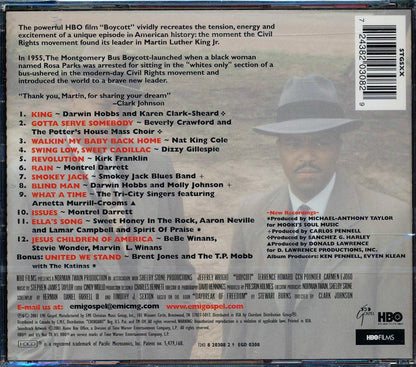 Nat King Cole, Dizzy Gillespie, Aaron Neville, Etc. - Music From The HBO Film Boycott Music CD