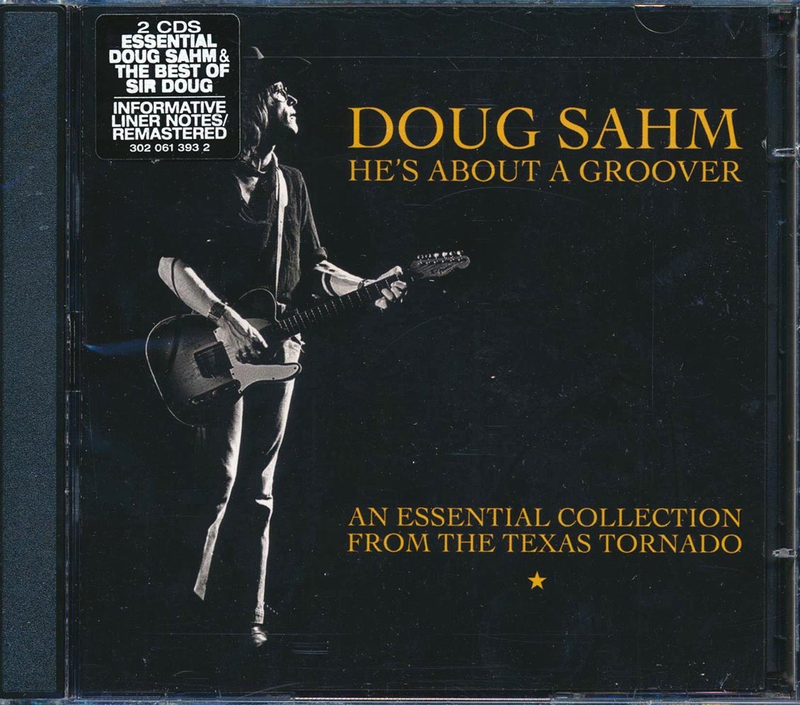 Doug Sahm - He's About A Groover: An Essential Collection From The Texas Tornado (26 tracks) (2xCD) (incl. large booklet) (marked/ltd stock) (remastered) Music CD