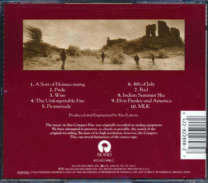 U2 The Unfogettable Fire marked/ltd stock Music CD