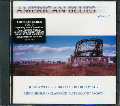 Junior Wells, Koko Taylor, Buddy Guy, Memphis Slim, Etc. - American Blues Volume 2 (marked/ltd stock) Music CD