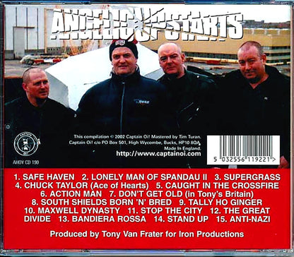 Angelic Upstarts - Sons Of Spartacus Music CD