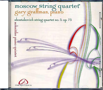 Moscow String Quartet - Shostakoviioh String Quartet No. 3 Op. 73 Music CD
