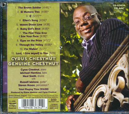 Cyrus Chestnut - Genuine Chestnut (marked/ltd stock) Music CD