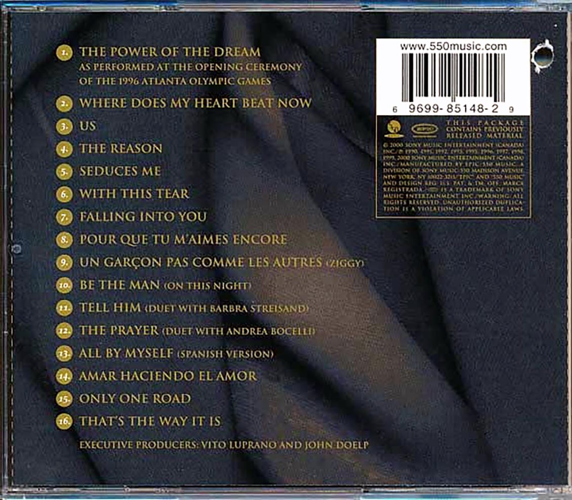 Celine Dion - The Collector's Series Volume 1 (incl. large booklet) (marked/ltd stock) Music CD