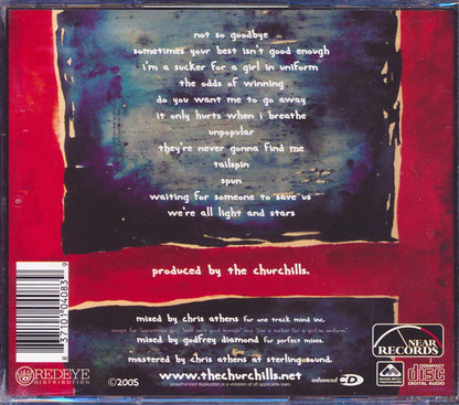 The Churchills - The Odds Of Winning Music CD