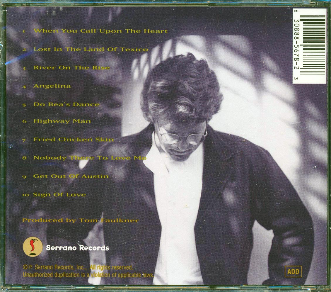 Tom Faulkner - Lost In The Land Of Texico Music CD