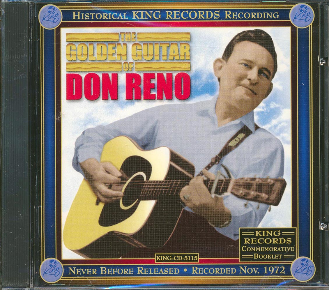 Don Reno - The Golden Guitar Of Don Reno Music CD