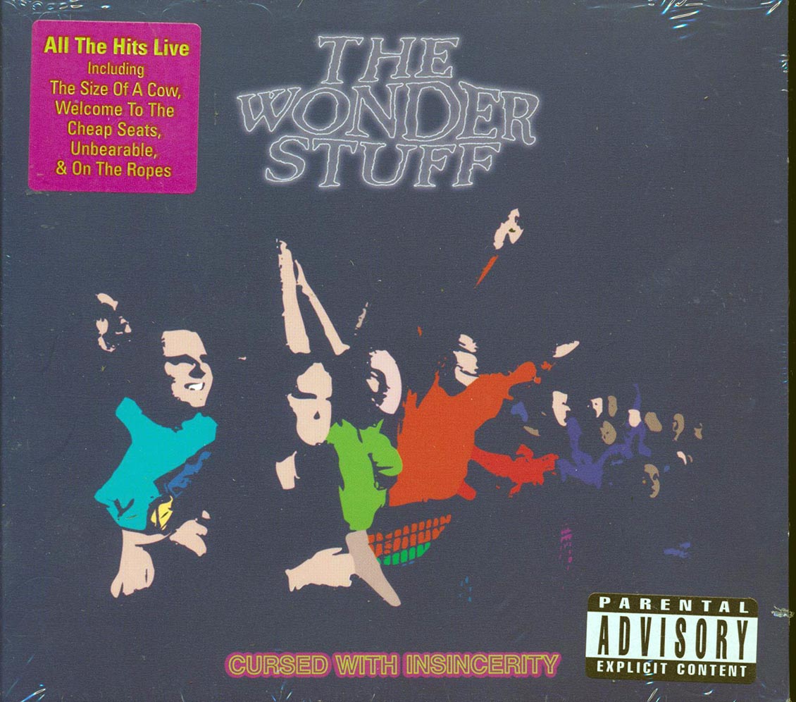 The Wonder Stuff - Cursed With Insincerity: All The Hits Live (26 tracks) (2xCD) (incl. large booklet) (deluxe 3-fold digipak) Music CD