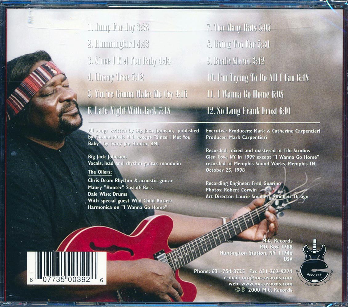 Big Jack Johnson & The Oilers - Roots Stew Music CD