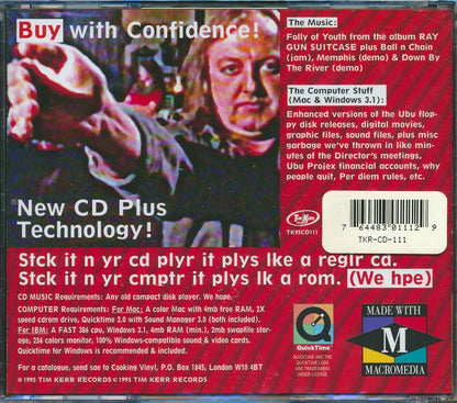 Pere Ubu See Dee Plus Music CD