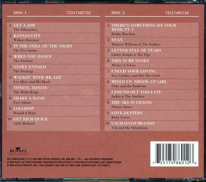 Maurice Williams & The Zodiacs, The Five Satins, The Silhouettes, Etc. - The Doo Wop Years (20 tracks) (2xCD) (incl. large booklet) Music CD