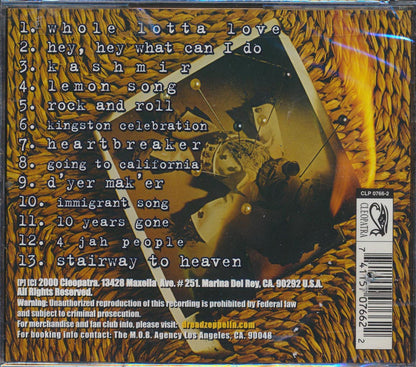 Dread Zeppelin - Greatest & Latest Hits (marked/ltd stock) Music CD
