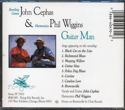 John Cephas, Phil Wiggins - Guitar Man (marked/ltd stock) Music CD