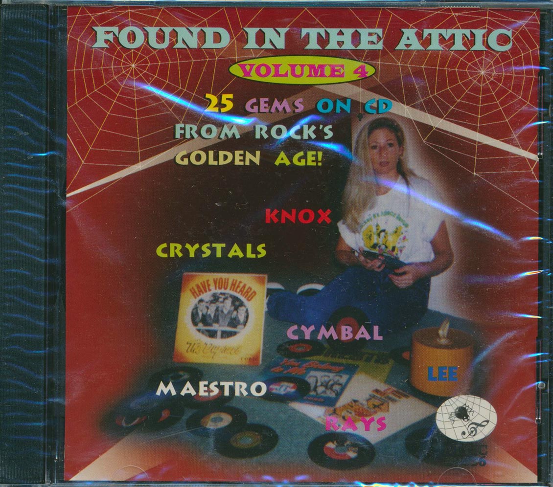 Van McCoy, Chris Montez, Mongo Santa Maria, Fabian, Etc. - Found In The Attic Volume 4: 25 Gems From Rock's Golden Age! (25 tracks) Music CD