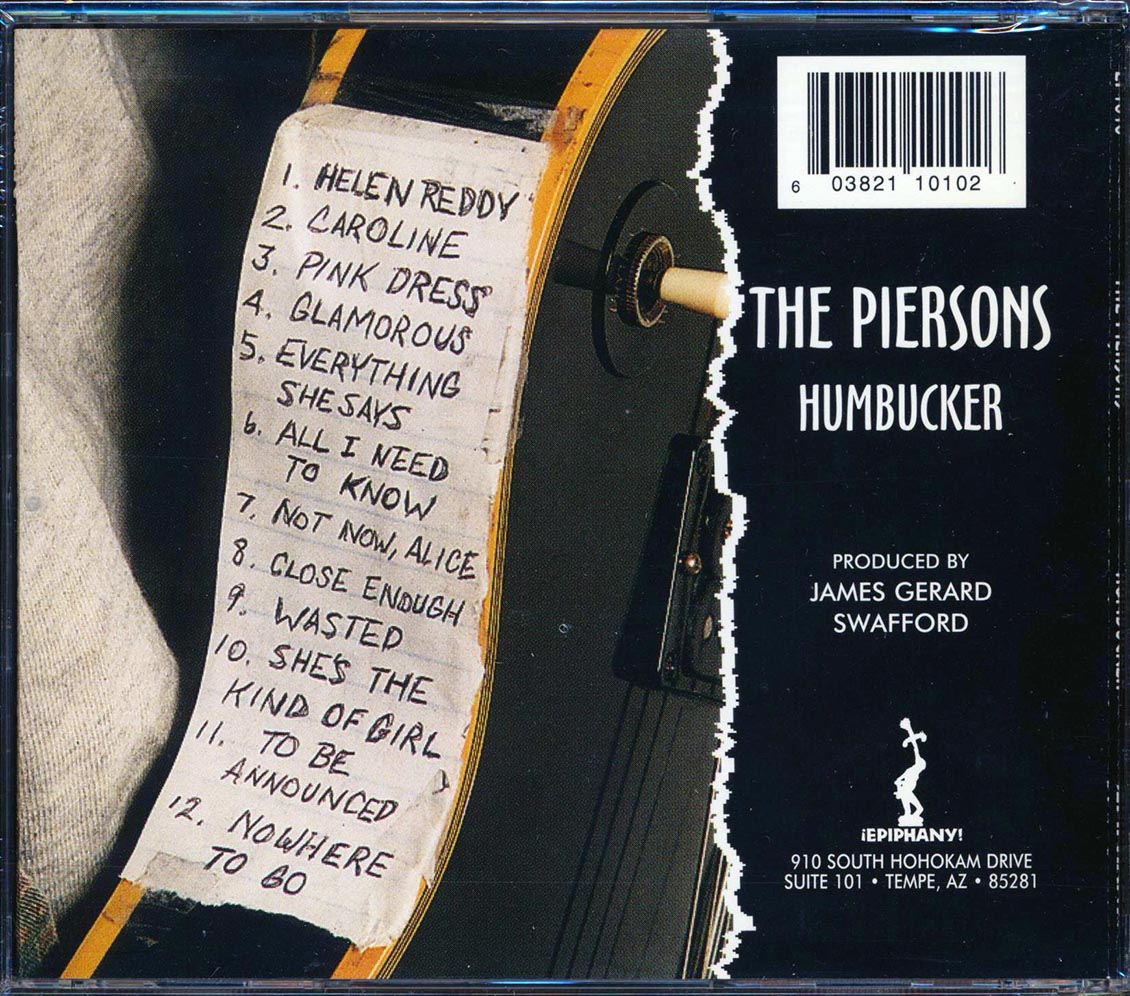 The Piersons - Humbucker Music CD