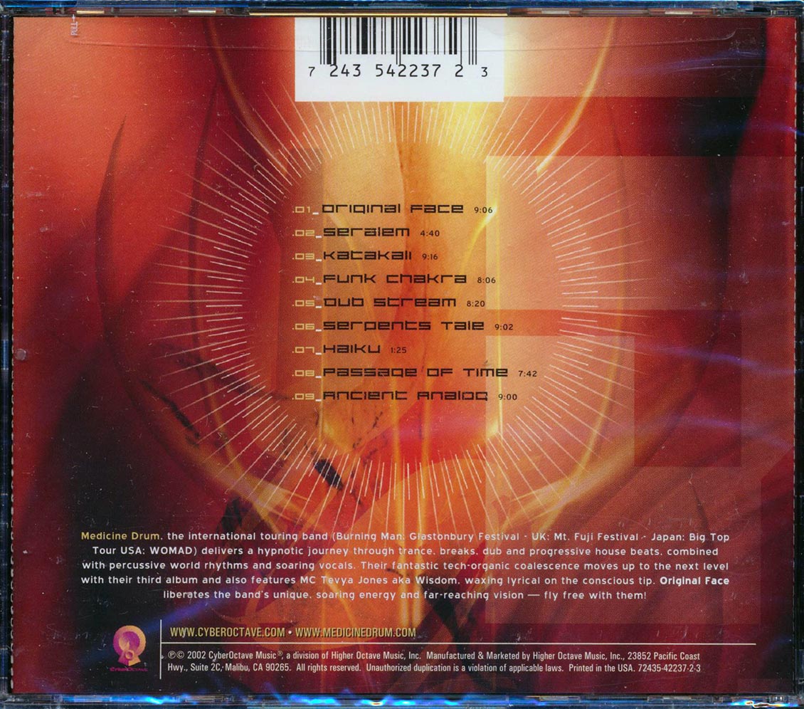 Medicine Drum - Original Face Music CD