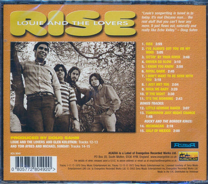 Louie & The Lovers - Rise Music CD