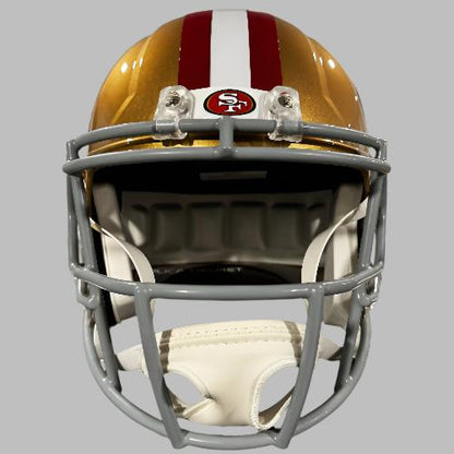 San Francisco 49ers Full Size Speed Replica Football Helmet- NFL