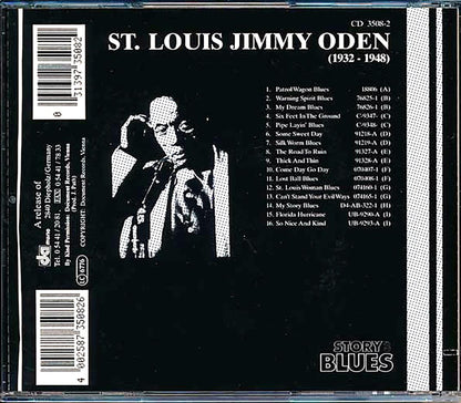 St. Louis Jimmy Oden - St. Louis Jimmy Oden 1932-1948 (marked/ltd stock) Music CD
