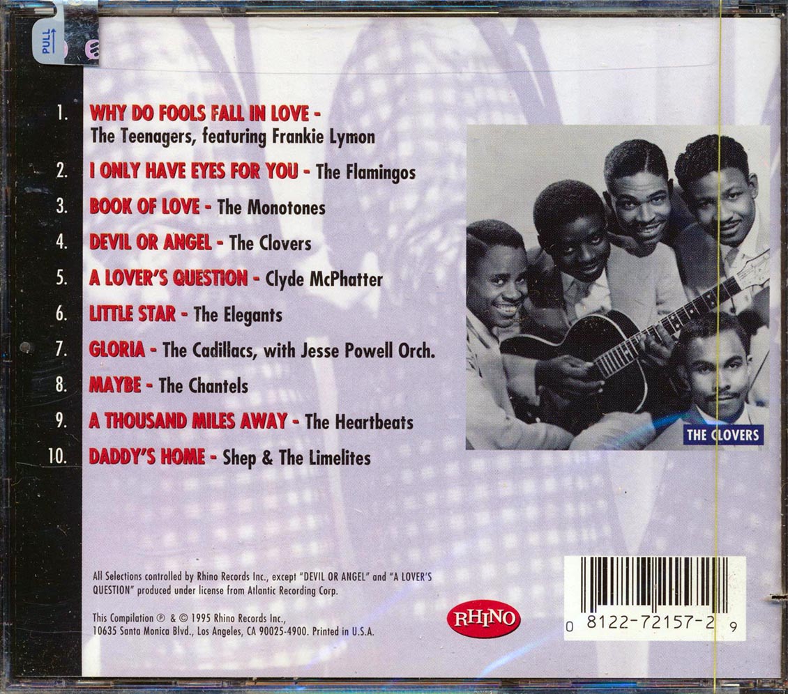 Teenagers, Flamingos, Monotones, Clovers, Etc. - Doo Wop Memories Volume 2 (marked/ltd stock) Music CD