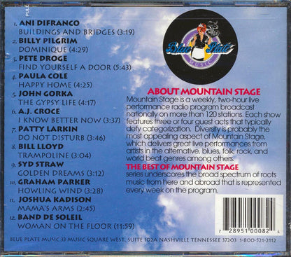Graham Parker, John Gorka, Pete Droge, Etc. - Live From Mountain Stage Volume 8 Music CD