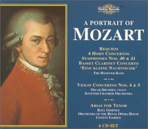 the album cover for Portrait of Mozart / Various - Portrait of Mozart / Various
